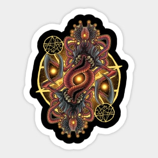 Lovecraftian Creature Sticker